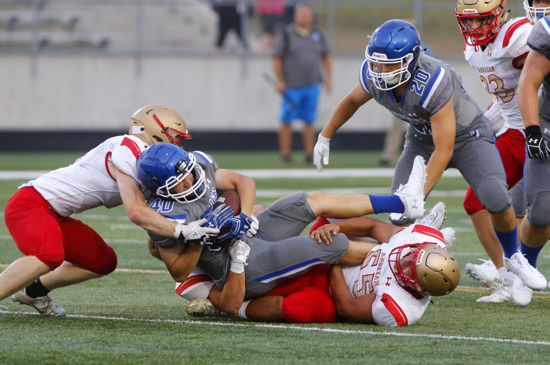 Andrean at Lake Central football scrimmage